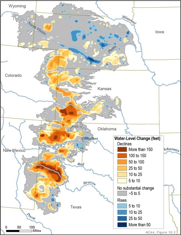 New Mexico Water Data : Ogallala Aquifer