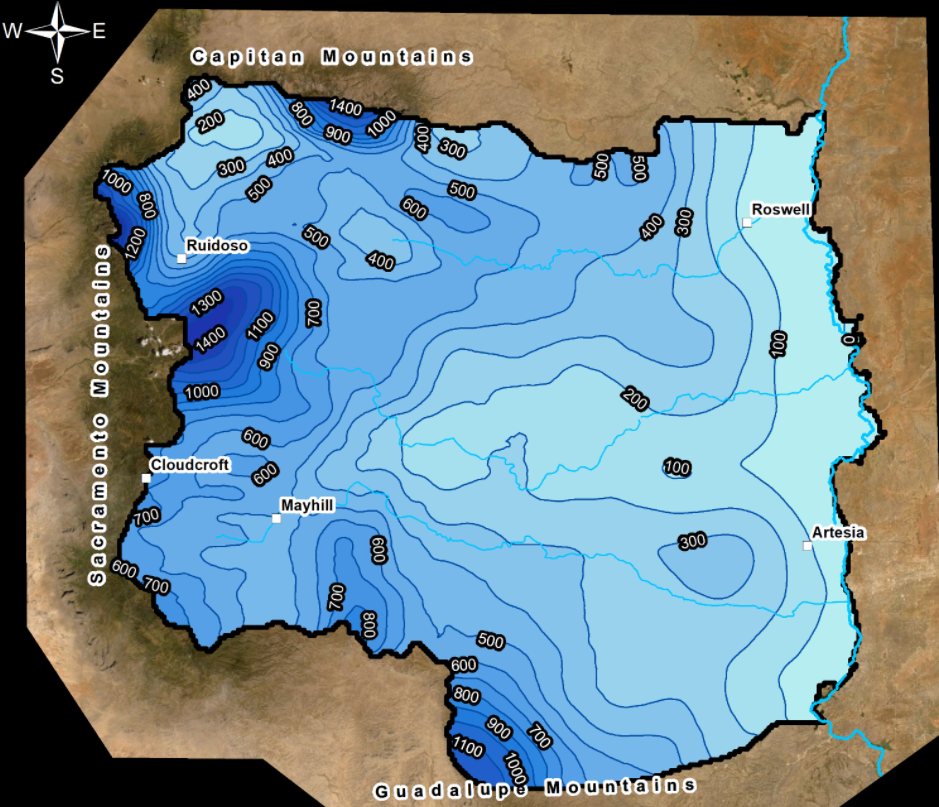 Pecos Slope Groundwater