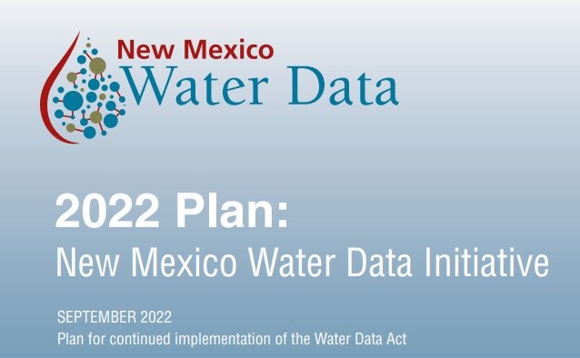 New Mexico Water Data :: 2022 Plan