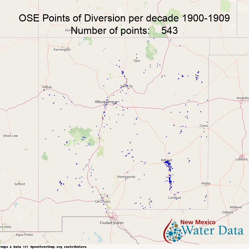 New Mexico Water Data