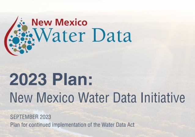 New Mexico Water Data :: 2023 Plan